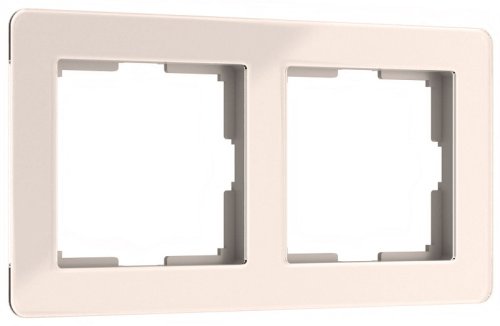 Рамка универсальная Werkel Acrylic 2-м. стекло айвори фото Рамка универсальная Werkel Acrylic 2-м. стекло айвори картинка
